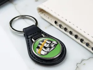 Car Key Ring Stylish Acrylic Premium Look